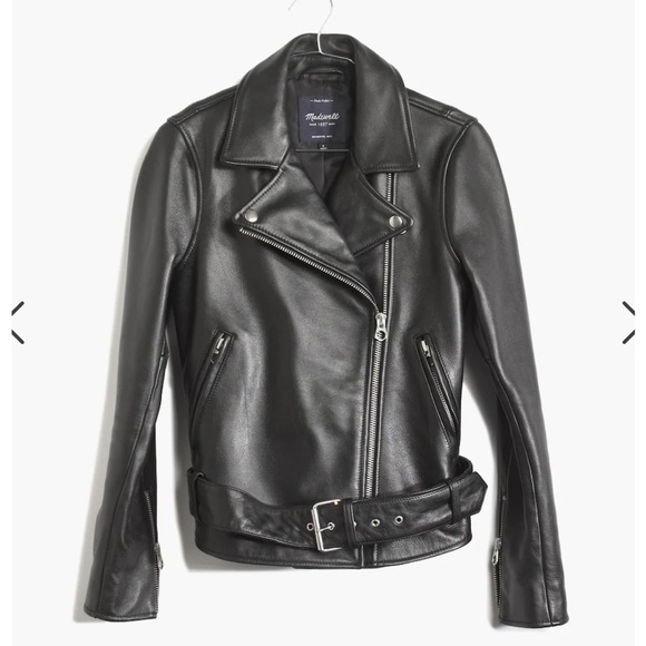 Madewell - Ultimate Leather Motorcycle Jacket - Picture 5 of 9